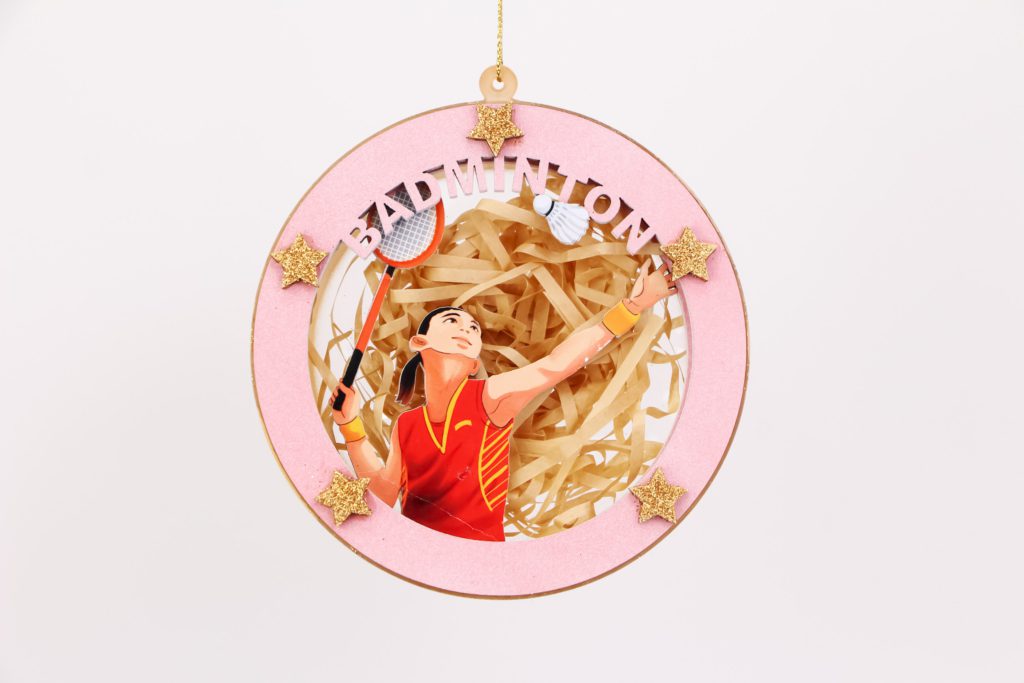 Badminton Ornament Elegance Gifts Novelties Inc badminton-ornament-elegance-gifts-novelties-inc