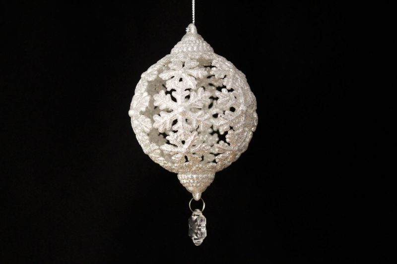 Flower Finial With Pendant Ornament