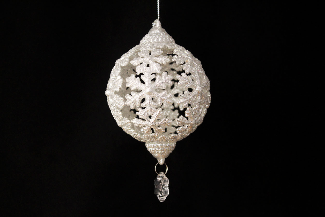 Flower Finial With Pendant Ornament