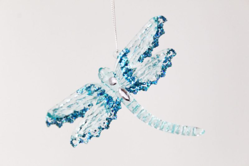 352032 Dragonfly And Butterfly Ornament