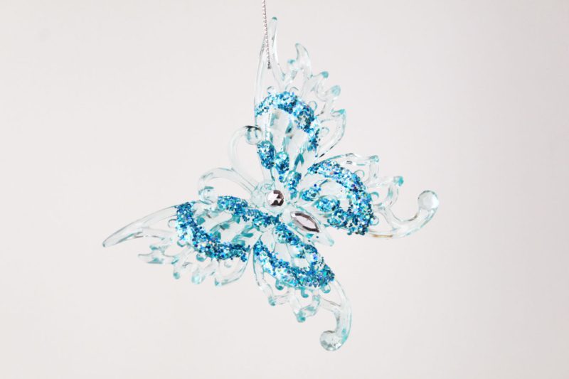 Dragonfly And Butterfly Ornament