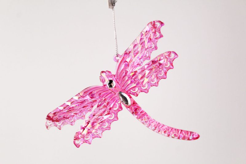 Dragonfly And Butterfly Ornament