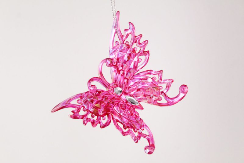 Dragonfly And Butterfly Ornament