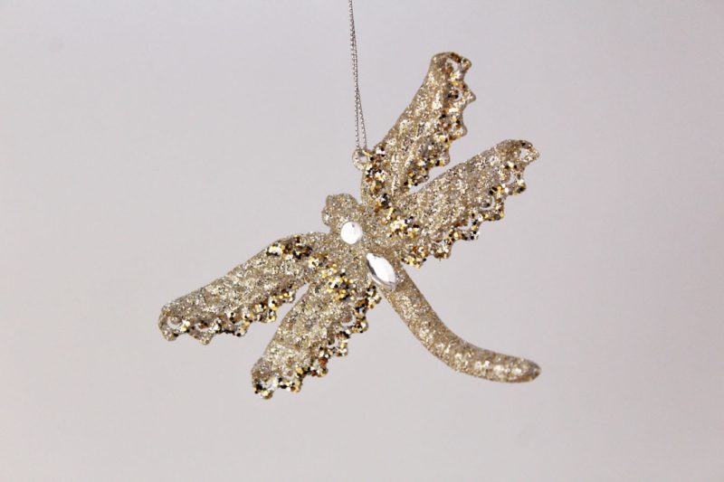 Dragonfly And Butterfly Ornament
