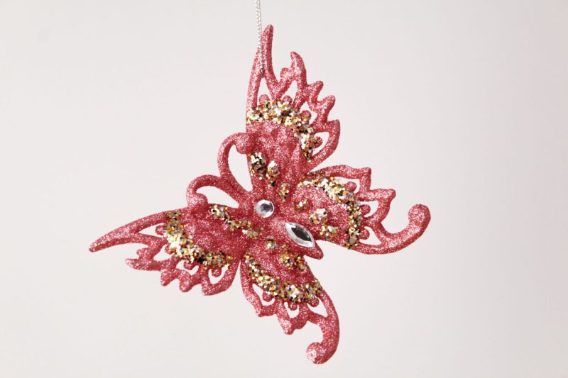 Dragonfly And Butterfly Ornament