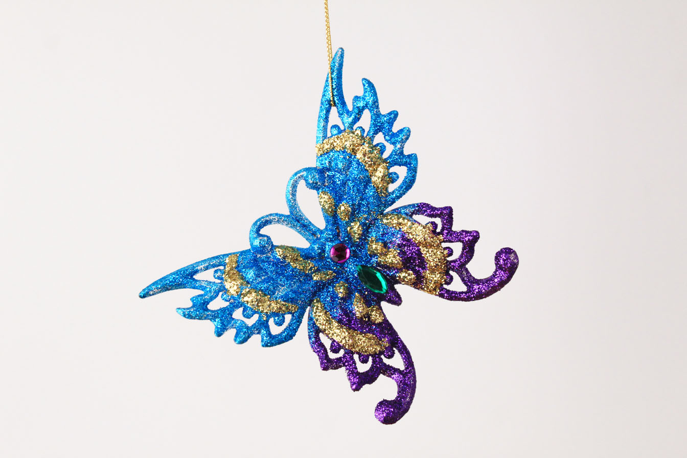 Dragonfly And Butterfly Ornament