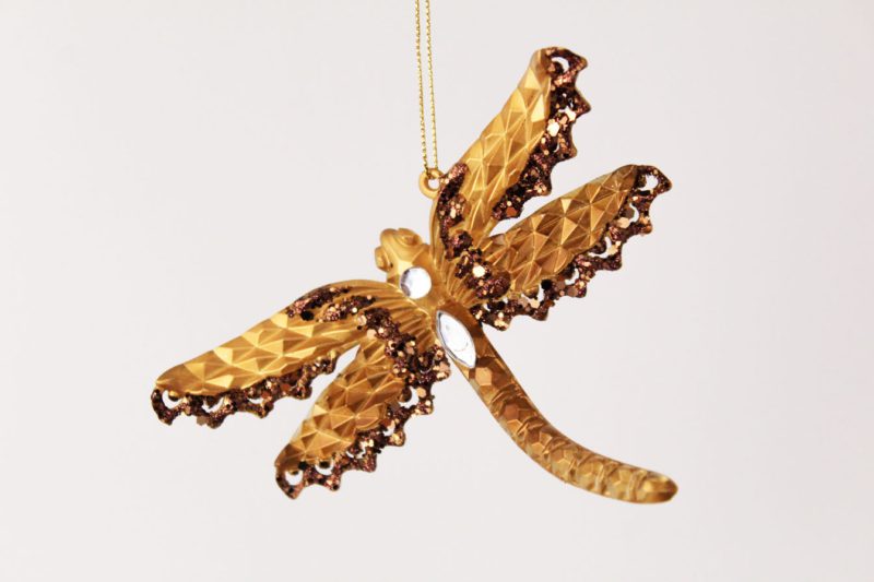 Dragonfly And Butterfly Ornament
