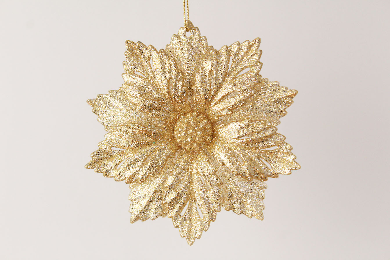 Poinsettia  Ornament