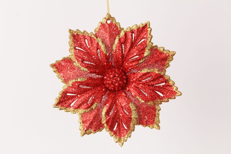 Poinsettia  Ornament