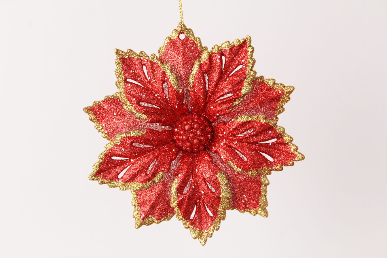 Poinsettia  Ornament