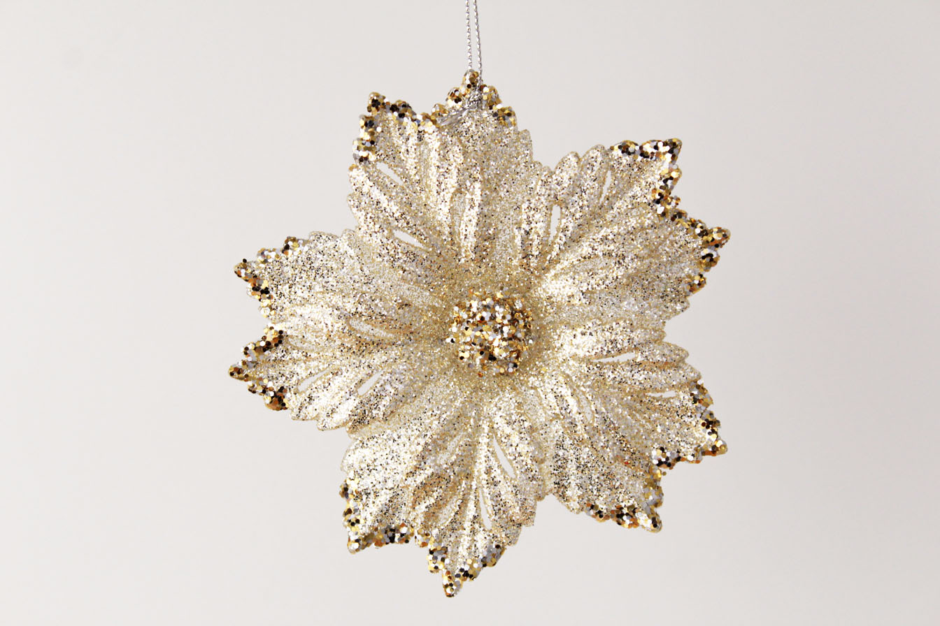Poinsettia  Ornament