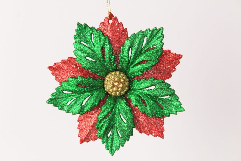 Poinsettia  Ornament
