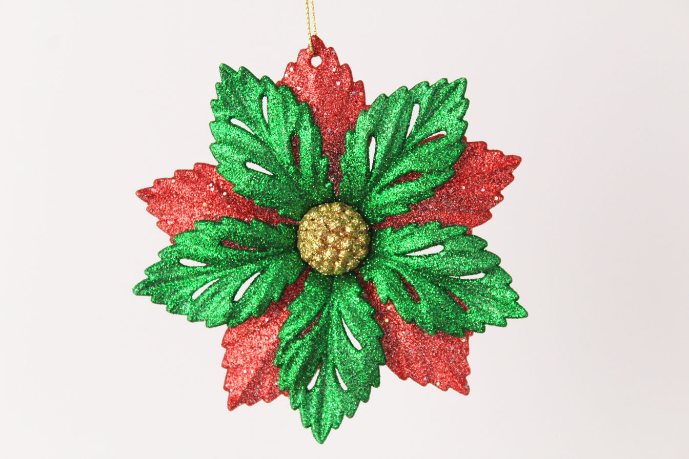 Poinsettia  Ornament