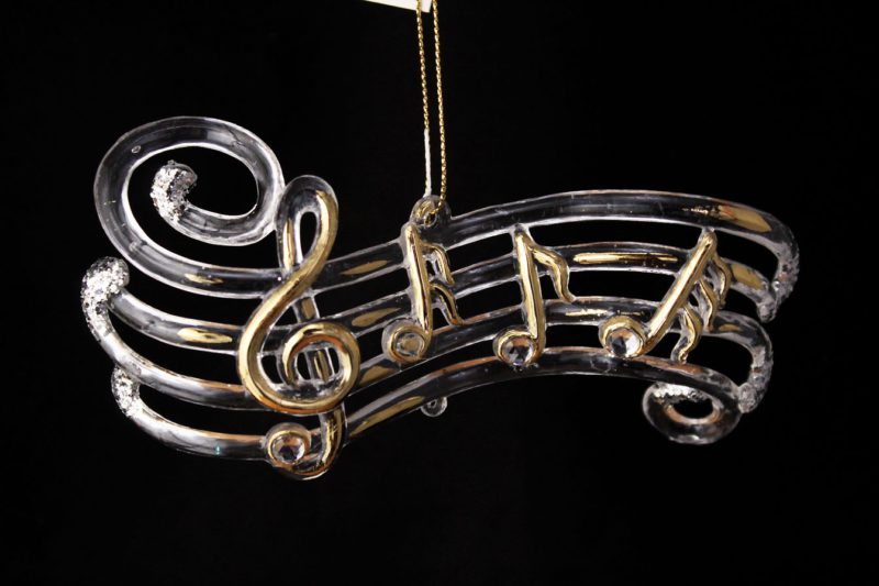 Sheet Music Ornament