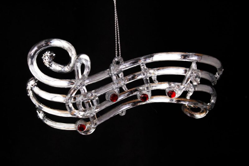 Sheet Music Ornament