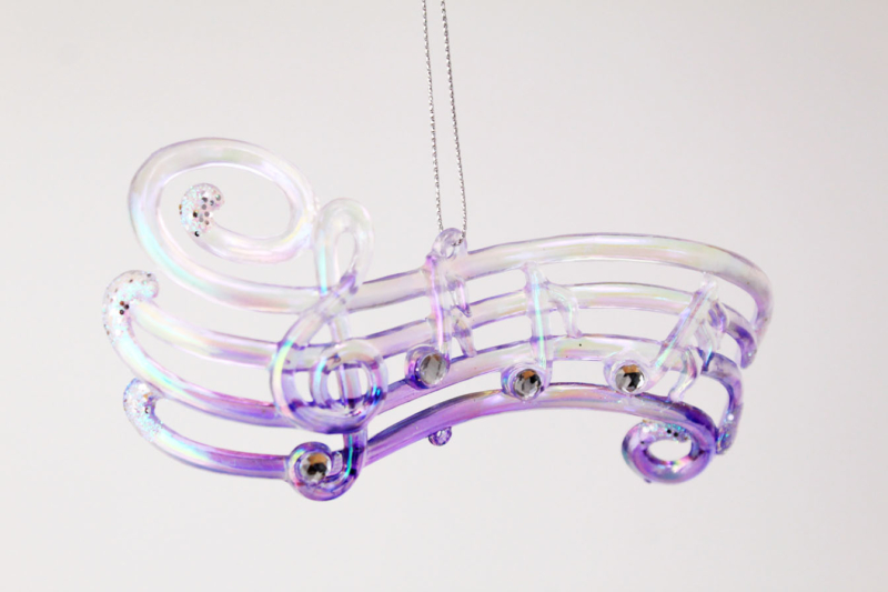 Sheet Music Ornament
