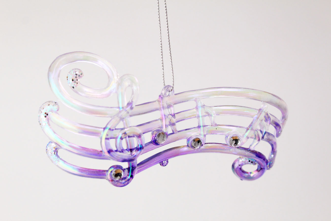 Sheet Music Ornament