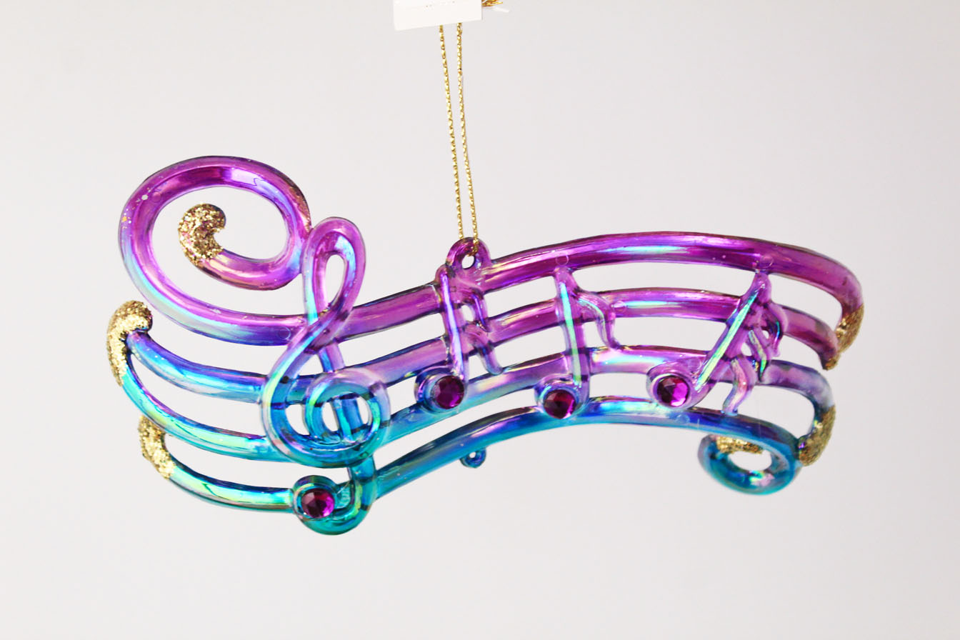 Sheet Music Ornament