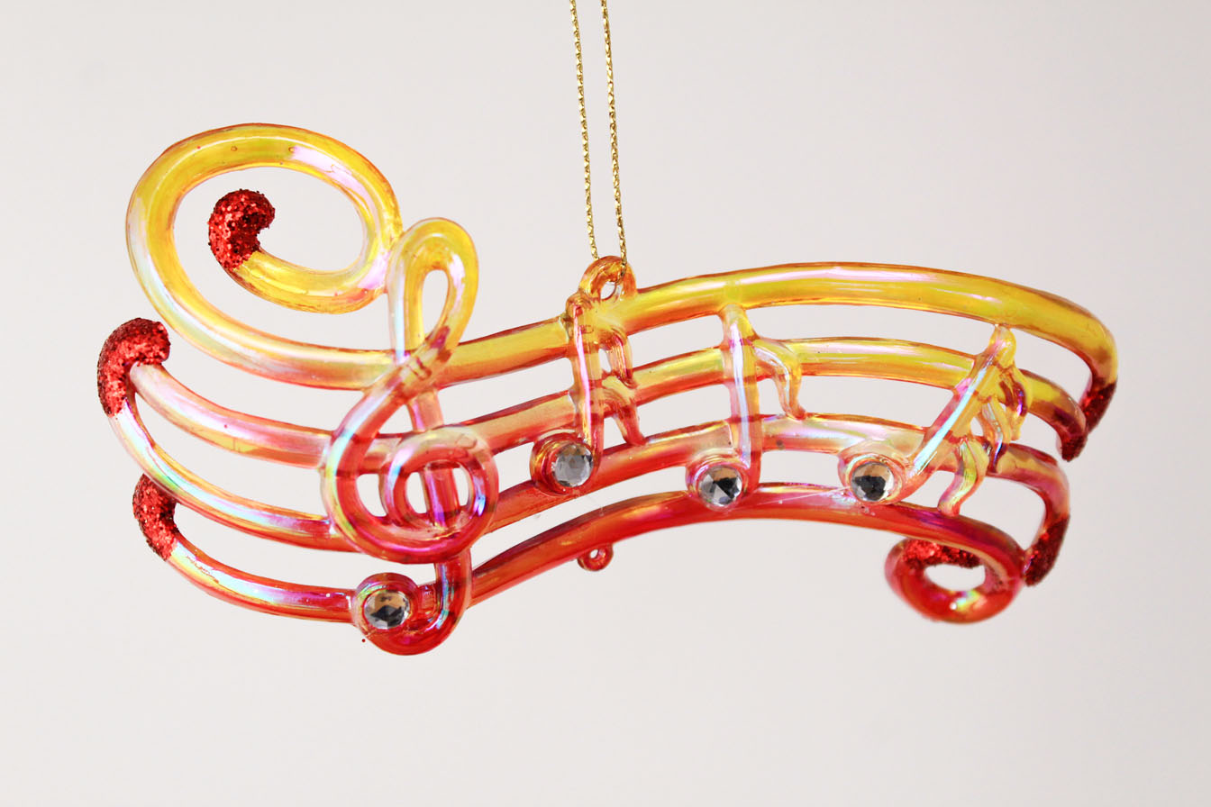 Sheet Music Ornament