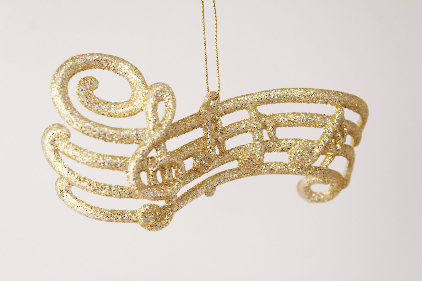 Sheet Music Ornament