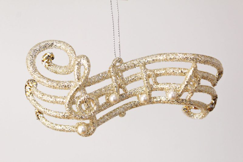 Sheet Music Ornament