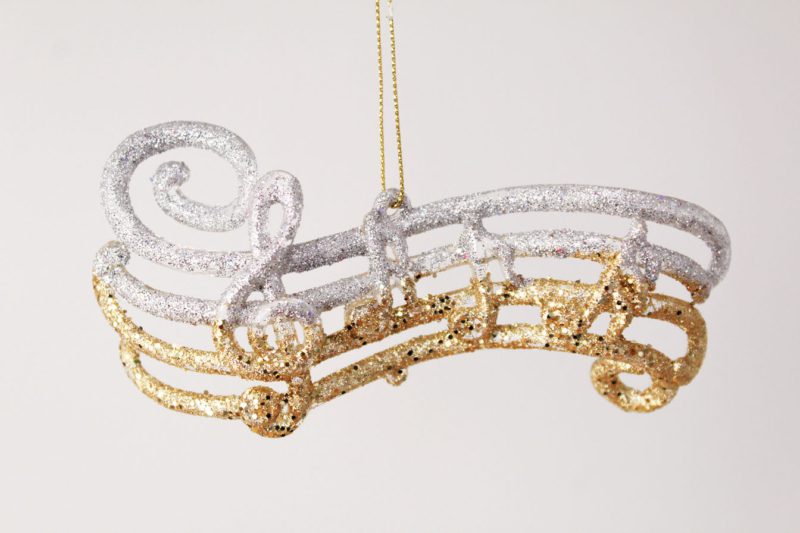 Sheet Music Ornament