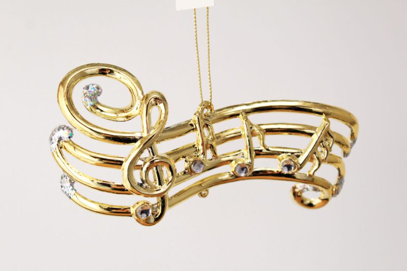 Sheet Music Ornament