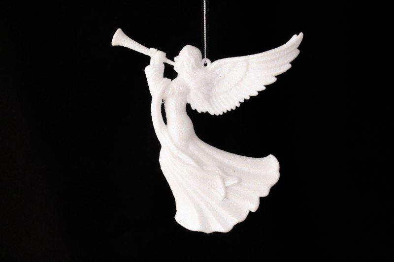 Angel With Trumpet Ornament