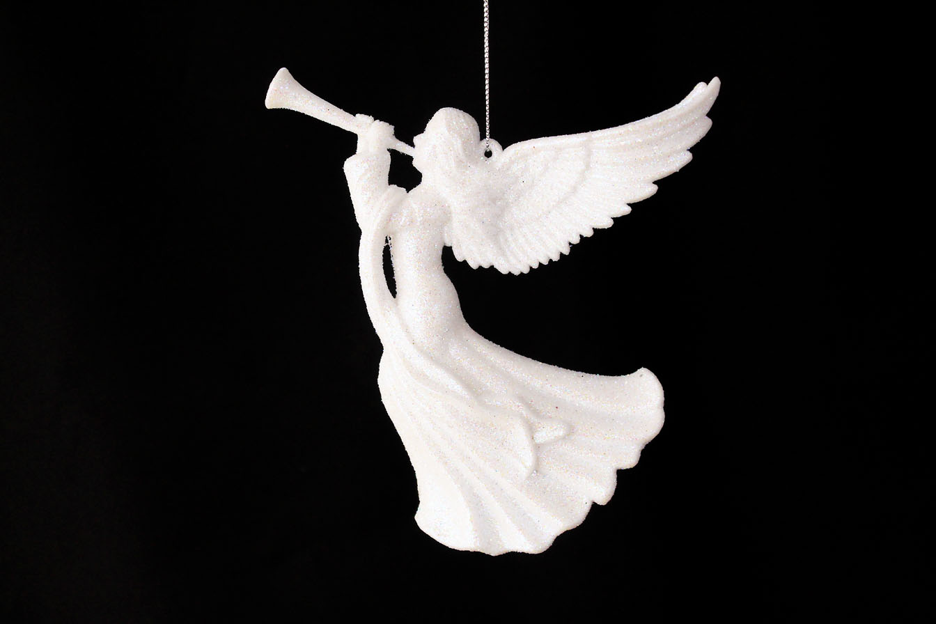 Angel With Trumpet Ornament