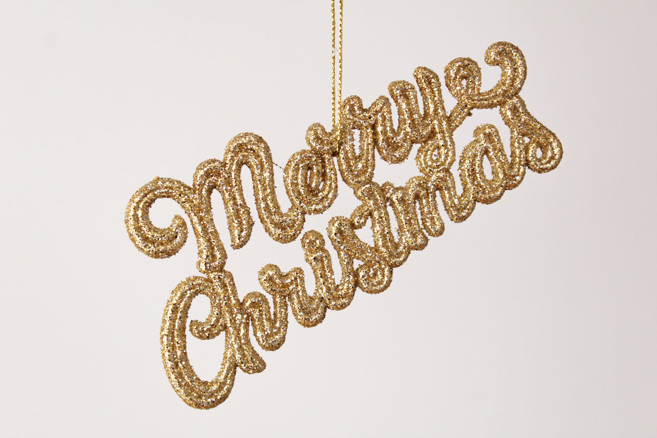 Merry Christmas Ornament