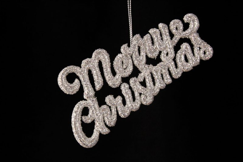 Merry Christmas Ornament