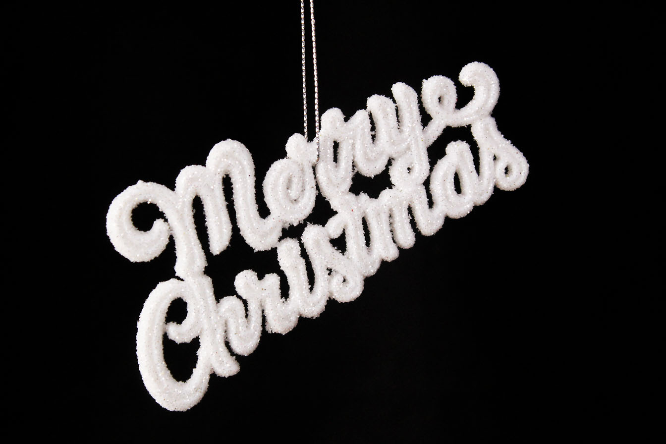 Merry Christmas Ornament