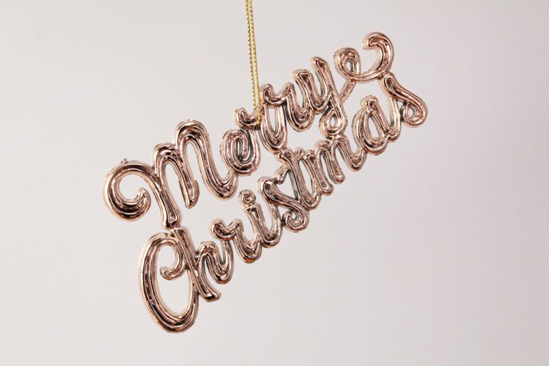 Merry Christmas Ornament