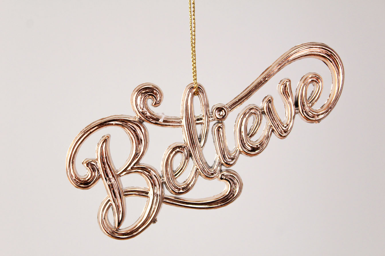 Believe Ornament