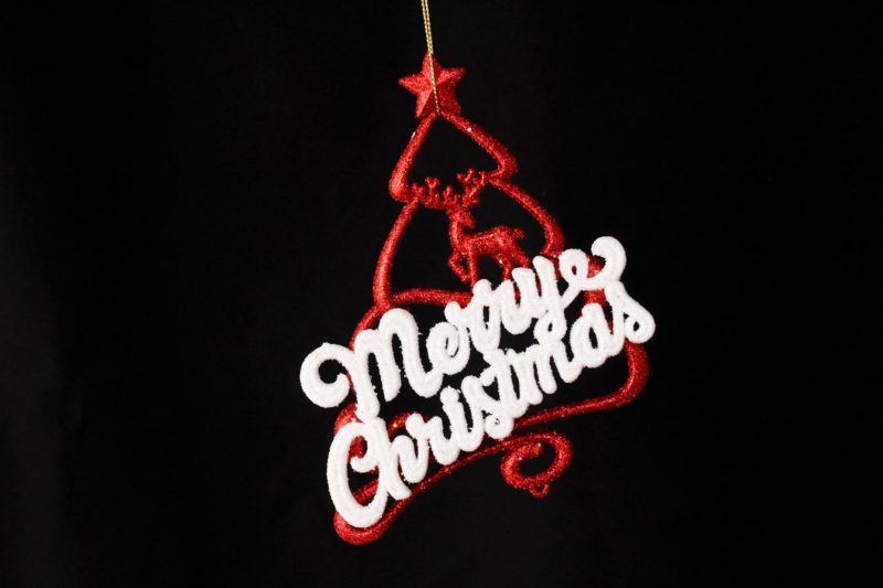 Believe With Deer And Christmas Tree Ornament