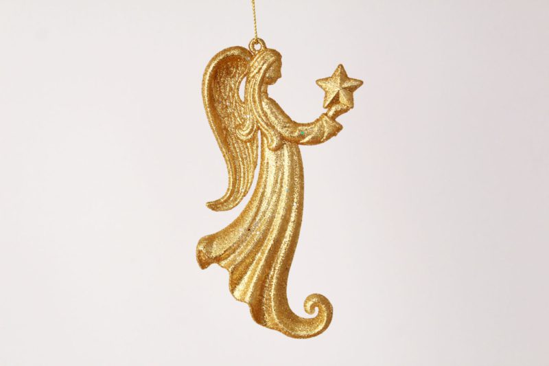 Angel Holding Star Ornament