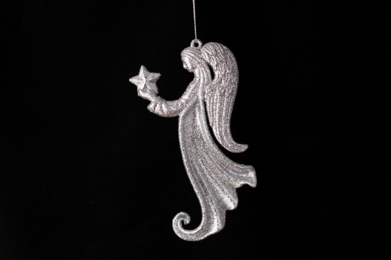 Angel Holding Star Ornament