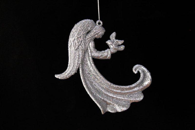Angel Holding dove Ornament