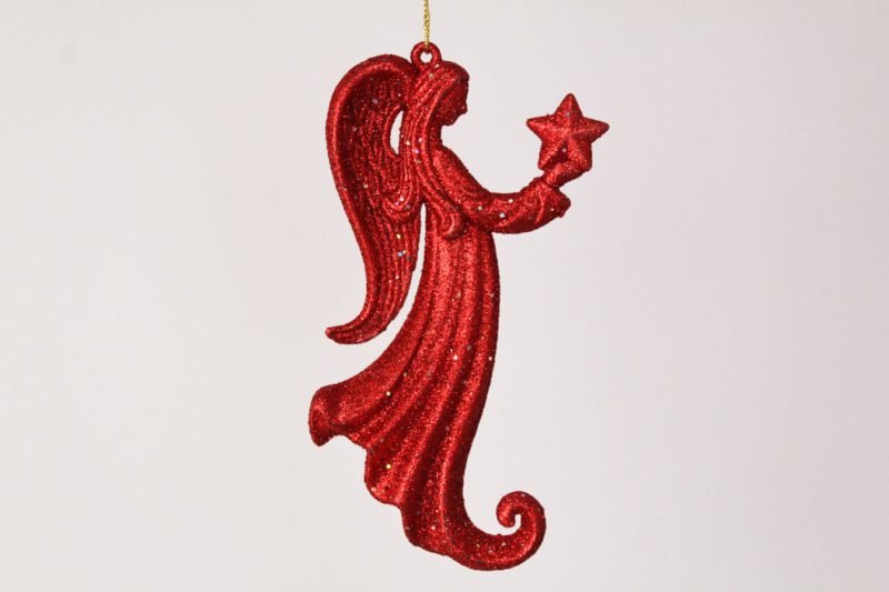 Angel Holding Star Ornament
