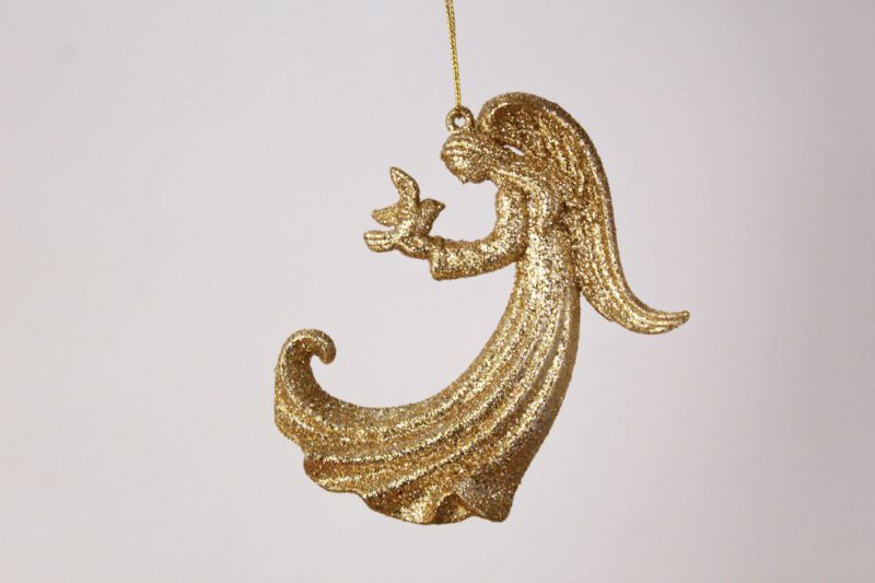 Angel Holding dove Ornament