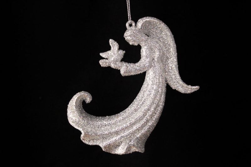 Angel Holding dove Ornament