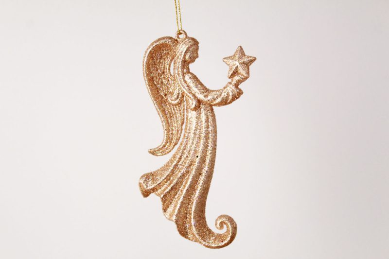 Angel Holding Star Ornament