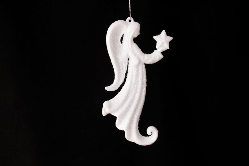Angel Holding Star Ornament