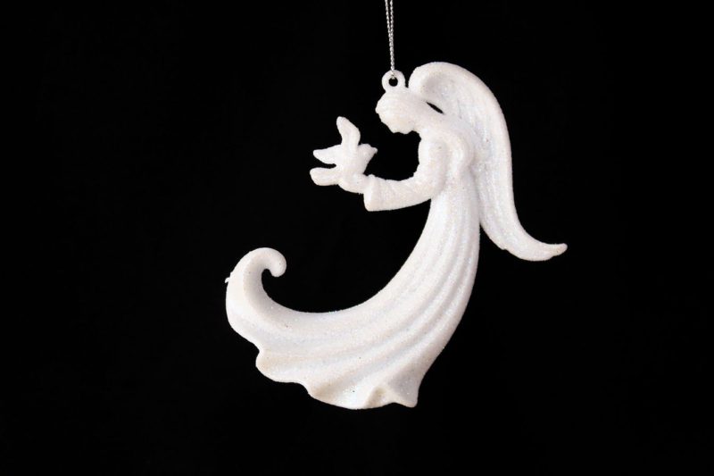 Angel Holding dove Ornament