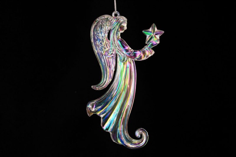 Angel Holding Star Ornament