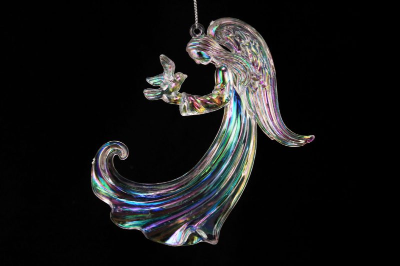 Angel Holding dove Ornament