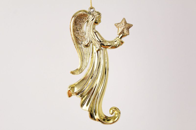 Angel Holding Star Ornament