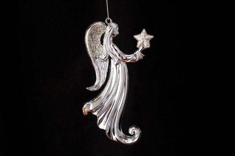 Angel Holding Star Ornament