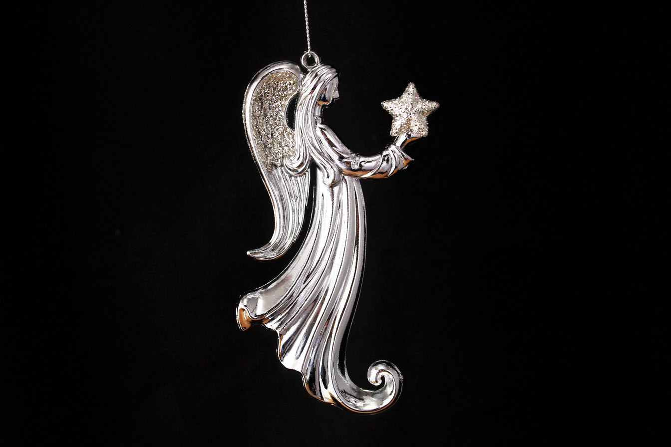 Angel Holding Star Ornament