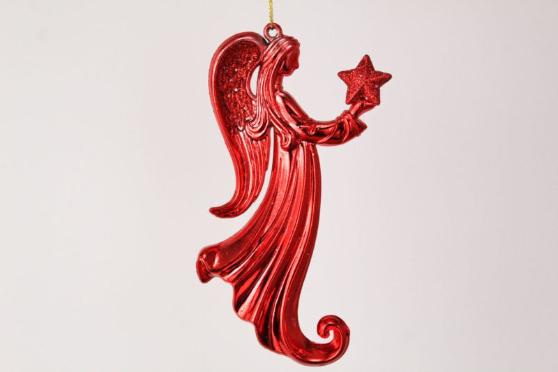 Angel Holding Star Ornament